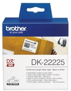Brother taśma Continuous Paper Tape 38mmx30.48m DK22225 - Akcesoria do kas i terminali - miniaturka - grafika 4