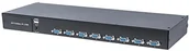 Przełączniki KVM - Intellinet 507776 modułowy 8-Port KVM-Switch wyposażone w interfejs VGA Czarny 507776 - miniaturka - grafika 1