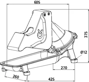 Kerbl Pompa pastwiskowa P100, zielona, żelazna, 221100 Kerbl - Akcesoria do hodowli zwierząt - miniaturka - grafika 3