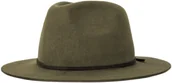 Czapki damskie - Brixton kapelusz WESLEY FEDORA Moss - miniaturka - grafika 1