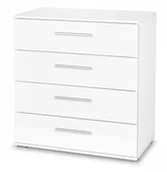 Komody - Halmar komoda kolor biały LIMA KM-4 - miniaturka - grafika 1