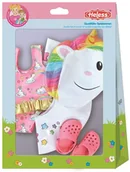 Akcesoria dla lalek - Heless dmuchany jednorożec dla lalki 28 35 cm - miniaturka - grafika 1