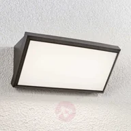 Lampy ogrodowe - Lampenwelt Kinkiet zewnętrzny LED Abby bez czujnika - miniaturka - grafika 1