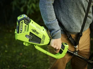 Greenworks Tools Greenworks Podkaszarka z akumulatorem 40 V 4 Ah, GD40BC, 1301507UB - Pozostałe narzędzia ogrodowe - miniaturka - grafika 10