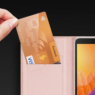 Dux Ducis Etui z klapką Skin Pro do Huawei Y5p różowy - Etui i futerały do telefonów - miniaturka - grafika 11