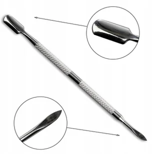 Radełko Kopytko Dłutko Szpic pusher do skórek - Akcesoria do paznokci - miniaturka - grafika 3