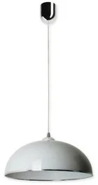 Lampex Lampa wisząca Alice C, biało-srebrna, 70x38 cm - Lampy sufitowe - miniaturka - grafika 3