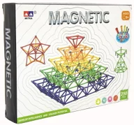 Klocki - Teddies Zestaw magnetyczny 250 szt - miniaturka - grafika 1