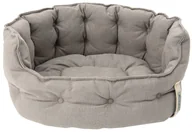 Legowiska dla psów - Zooplus Exclusive Cozy ecoLIFE legowisko dla psa szare Dł x szer x wys. 80 x 72 x 31 cm - miniaturka - grafika 1