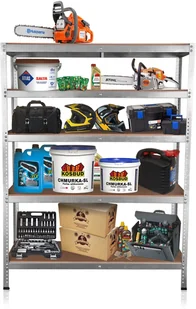 Marbo Regały Regał magazynowy Hard II 220x100x50 6P 3000 kg hard_220x100x50x6 - Szafy i regały magazynowe - miniaturka - grafika 2