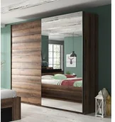 Szafy - Helvetia Szafa BEATA I 221 cm, Dąb monastery 22ZB1678 - miniaturka - grafika 1