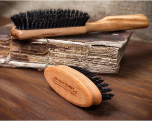 Mr Bear Family Szczotka do Brody WŁOSIE DZIKA - Kosmetyki i akcesoria do pielęgnacji brody - miniaturka - grafika 4