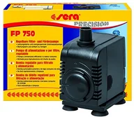 Filtry akwariowe i akcesoria - Sera sera 30600 pompa filtra i transportujący FP 750 głośnika zapewnia i działanie wody morskiej słodkie (Qmax: 750 L/H hmax: 1,50 m w przypadku króciec ubojni o mocy 12 W, z wtyczką EU i 13 MM oraz 1,8 m  80488 - miniaturka - grafika 1