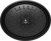 Garnki - Staub Garnek żeliwny owalny La Cocotte 2,35 L biała trufla 40501-421-0 - miniaturka - grafika 1