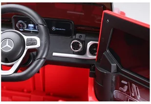 LEAN CARS Samochód na akumulator Mercedes G500 czerwony LT-7914-0 - Pojazdy elektryczne dla dzieci - miniaturka - grafika 6