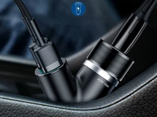 Baseus Ładowarka samochodowa Baseus Y 3.4A 2x USB +port zapalniczki CCALL-YX01 - Ładowarki samochodowe - miniaturka - grafika 8