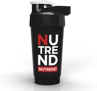 Shakery i bidony sportowe - Nutrend SHAKER NUTREND - 700 ML - 2021 czarny - miniaturka - grafika 1