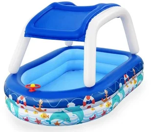 Bestway Basen Dmuchany Z Daszkiem 213 x 155 x 132 cm 54370 LT-10627-0 - Baseny ogrodowe - miniaturka - grafika 2