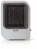 Ogrzewanie przenośne - NEDIS Nedis  ceramiczny termowentylator  750 & 1500 W  2 stopnie  ochrona przed przegrzaniem  ochrona przed nachyleniem  165 mm x 215 mm  napięcie wejściowe 230 VAC 50 Hz  szary - miniaturka - grafika 1