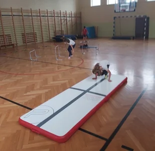 Materac ścieżka gimnastyczna 3m Air Track mata - Maty do ćwiczeń - miniaturka - grafika 2