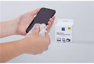 ZEISS Chusteczki do czyszczenia ekranów, tabletów i laptopów ZEISS, 30 szt., białe ZS581998 - Środki i akcesoria czyszczące do komputerów - miniaturka - grafika 2