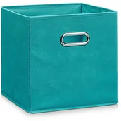 Pudła i pojemniki do przechowywania - Zeller 14130 pojemnik z włókniny 28 x 28 x 28 cm, Petrol, 28 x 28 x 28 cm 14138 - miniaturka - grafika 1