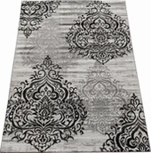 Dywany - Omega Dywan glamour, 200x300 wzór królewski odcienie szarości 200 ACP 65 - miniaturka - grafika 1