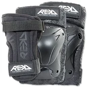 Ochraniacze - REKD Męska Protektor zubeh  R rekd recreational Triple Pad set, czarny, s RKD760 - miniaturka - grafika 1