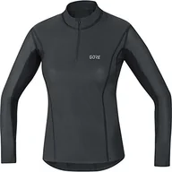 Bielizna sportowa damska - Gore Wear Wind ziarnistą damskie stójką-polowa-T-Shirt, Gore M Women WINDSTOPPER Base Layer Thermo Turtleneck,,,,, 100325, czarny, 42 -9900-X-Large100322990006-9900 - miniaturka - grafika 1