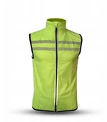 Kurtki i kamizelki sportowe męskie - GATO GATO Kamizelka z diodami LED GATO SPORTS fluo żółta - miniaturka - grafika 1