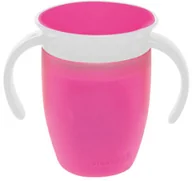Kubki dla dzieci - Munchkin Miracle 360° Kubek Niekapek 207 ml kolor różowy 012272 - miniaturka - grafika 1