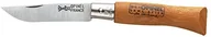 Akcesoria turystyczne - Opinel No. 3 Carbon Non Lock nóż, długość ostrza 4 cm 111040 - miniaturka - grafika 1