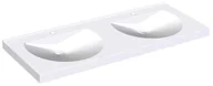 Zlewy i komory gospodarcze - Franke Umywalka podwójna RONDA ANMW220 bez otworów ANMW220 - miniaturka - grafika 1