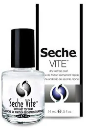 SECHE Top Coat Vite Szybkoschnący Utwardzający Lakier Nawierzchniowy 14ml - Utwardzacze do paznokci - miniaturka - grafika 3