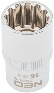 NEO-TOOLS nasadka spline, dwunastokątna, 1/2'', 16mm, , 08-588 - Klucze i nasadki - miniaturka - grafika 2