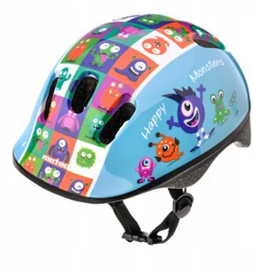 Meteor Regulowany Kask Rowerowy Dziecięcy 44-48 cm - Kaski rowerowe - miniaturka - grafika 19