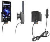 Uchwyty samochodowe do telefonów - Brodit AB Uchwyt aktywny z kablem USB do Sony Xperia XZ2 Compact 721052 - miniaturka - grafika 1