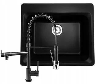 Kuchinox Głęboka Komora 20 cm Zlewozmywak Zlew Granitowy - Zlewozmywaki - miniaturka - grafika 7