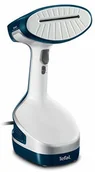 Wieszaki do szafy - Tefal Access Steam+ DT8100 szczotka parowa (ogrzewana ceramiczna podeszwa, samoczyszcząca, szybkie nagrzewanie), niebieski/biały DT8100 - miniaturka - grafika 1