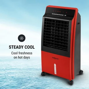 OneConcept OneConcept CTR-1 v2 schładzacz powietrza 4-w-1 klimatyzator mobilny 65 W czerwon ACO-CTR-1 Rot - Klimatory OneConcept OneConcept CTR-1 v2 schładzacz powietrza 4-w-1 klimatyzator mobilny 65 W czerwon ACO-CTR-1 Rot - Klimatory - miniaturka - grafika 2