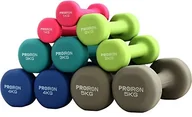Pozostały sprzęt siłowy - Tko Proiron Neopren 5 różnych ciężarów i kolorów (zestaw 2 szt.) (PRKNED05K) - miniaturka - grafika 1
