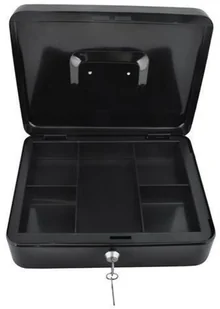 Iso Trade Kasetka na pieniądze duża czarna 5902367971991 - Artykuły biurowe - miniaturka - grafika 5