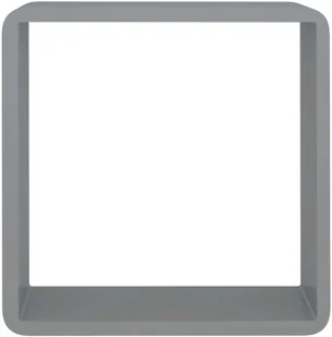 vidaXL vidaXL Półki ścienne kostki, 3 szt., szare, MDF - Półki do salonu - miniaturka - grafika 8