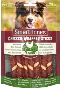 Smartbones SmartBones Chicken Wrapped Sticks Mini 9szt. - przysmaki dla małych psów, z kurczakiem i warzywami SMB-020904 - Przysmaki dla psów Smartbones SmartBones Chicken Wrapped Sticks Mini 9szt. - przysmaki dla małych psów, z kurczakiem i warzywami SMB-020904 - Przysmaki dla psów - miniaturka - grafika 2