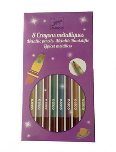 Djeco Kolory 12 pióra z metalu - Akcesoria do gier planszowych - miniaturka - grafika 5