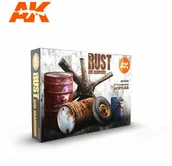 Kolejki i akcesoria - AK-Interactive Zestaw Rdza i zabrudzenie AK-Interactive AK11605 - miniaturka - grafika 1