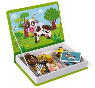 Janod Magnetyczna układanka Zwierzęta Magnetibook kolekcja 2018, - Klocki - miniaturka - grafika 7