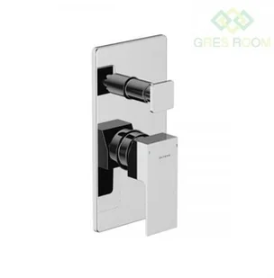 Oltens Oltens Gota bateria wannowo-prysznicowa kompletna 3-otworowa chrom 34201100 - Baterie wannowe i prysznicowe - miniaturka - grafika 4