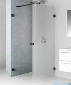 Kabiny prysznicowe - Riho Scandic NXT X201 kabina prysznicowa lewa 100x100cm czarna GX02052B1 - miniaturka - grafika 1