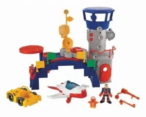 Fisher Price Imaginext Lotnisko Action Tech BDY37 - Samochody i pojazdy dla dzieci - miniaturka - grafika 4